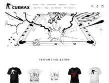 Tablet Screenshot of cuemax.com